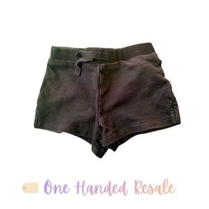🖤 Circo Black Knit Drawstring Short Shorts 12M